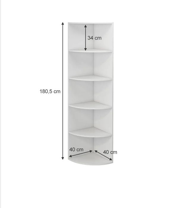 Ъглова етажерка Vicco 5535