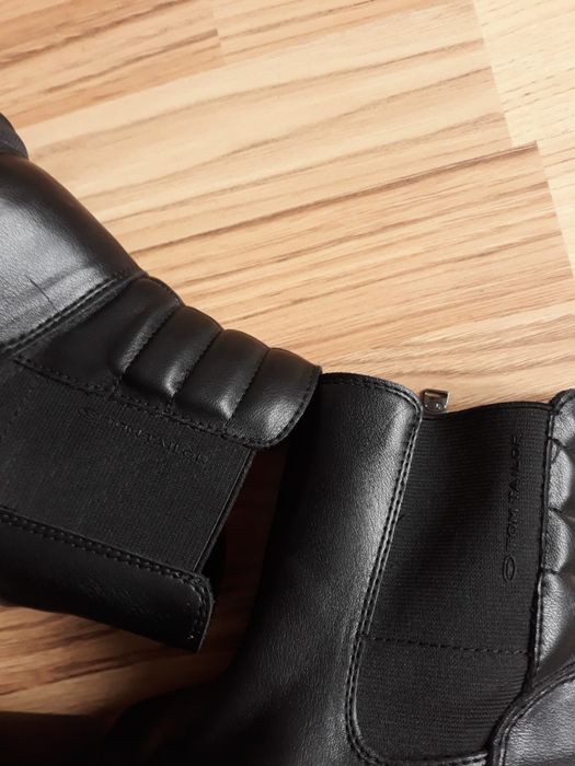 Ghete Tom Tailor piele naturală 100%