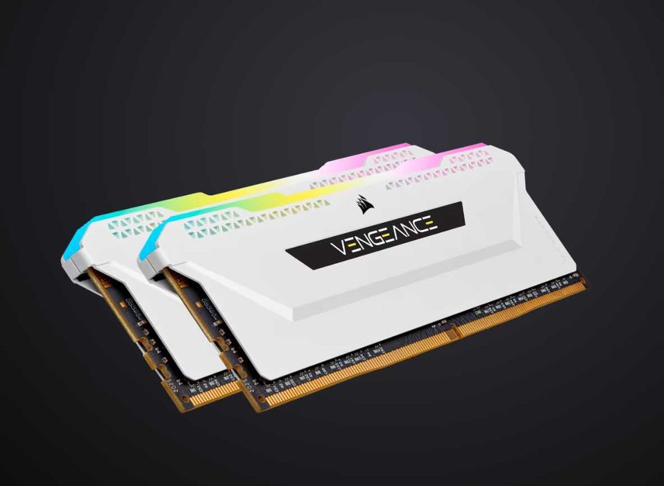 Рам 32GB (2x16GB) DDR4 3600MHz Corsair Vengeance RGB PRO SL White