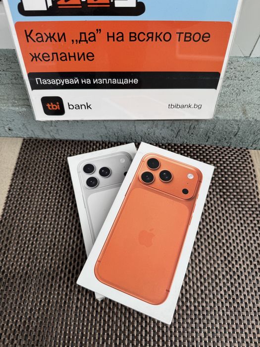 НОВИ! 512Gb *ЛИЗИНГ* iPhone 17 Pro Cosmic Orange Silver ГАРАНЦИЯ