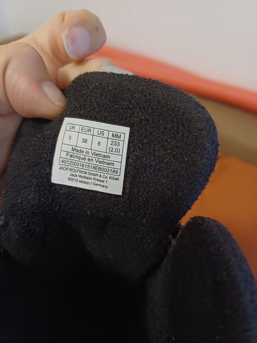 Ghete Jack Wolfskin marimea 38