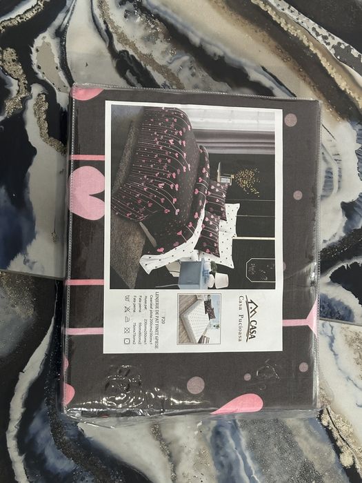 Lenjerie de pat din finet