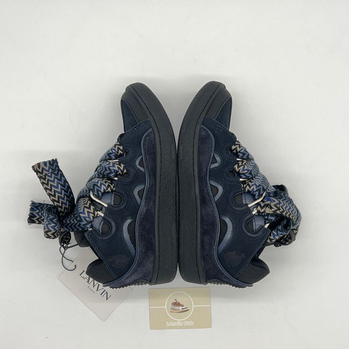 Lanvin Curb Navy Blue