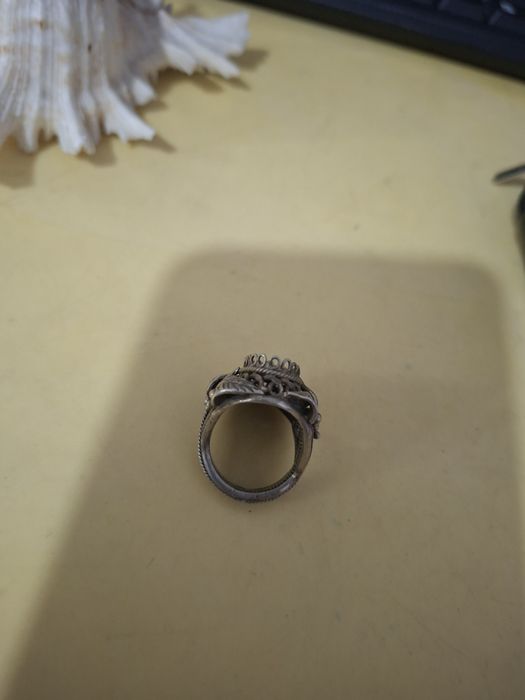 Винтажное серебро кольцо