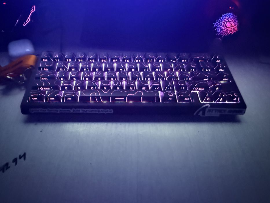 Клавиатура магнитная HE x68 Attack shark