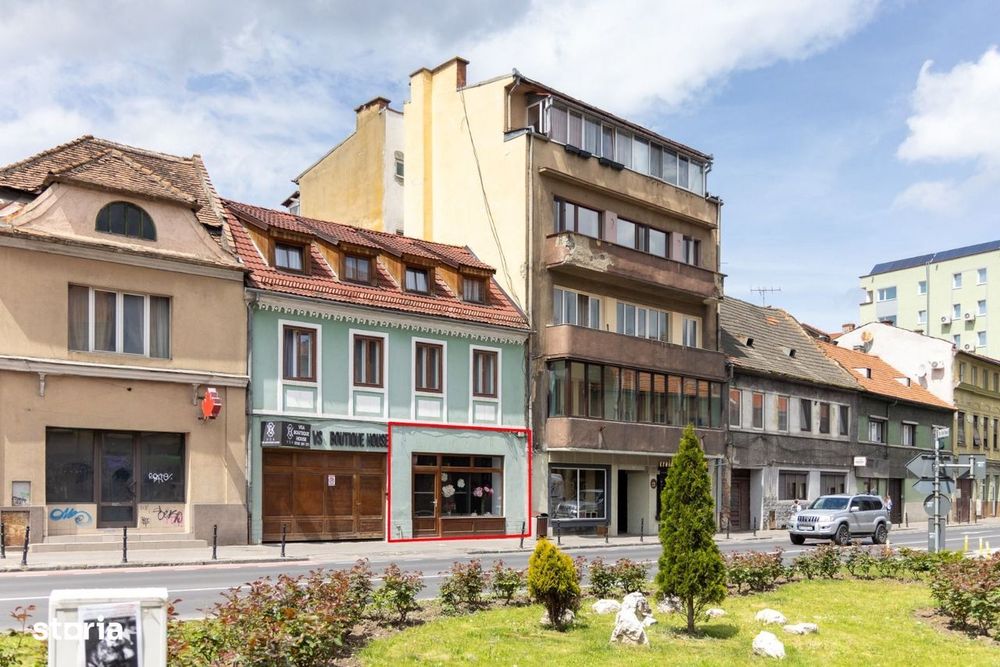 Spațiu comercial stradal de închiriat - Central - Iuliu Maniu - 72mp