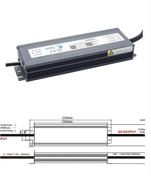 Sursă alimentare 24V DC 6.3A 150W