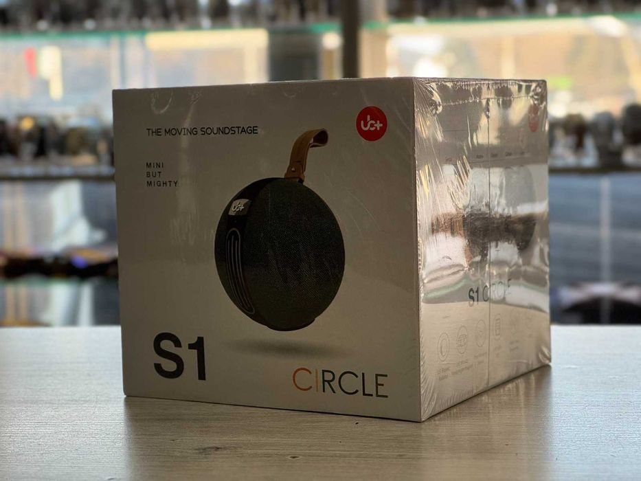 Преносим високоговорител UB+, модел S1 Circle, Bluetooth, Сива
