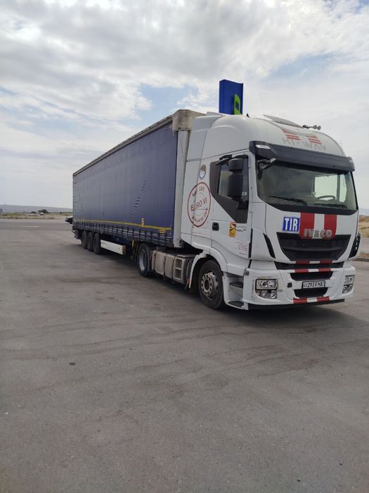 IVECO Stralis 460 с полуприцепом Wielton МЕГА!!!