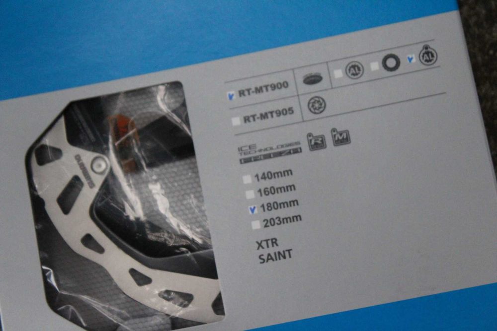 Shimano RT-MT900 XTR Center-Lock Ice Technology Freeza - 180mm+magnet