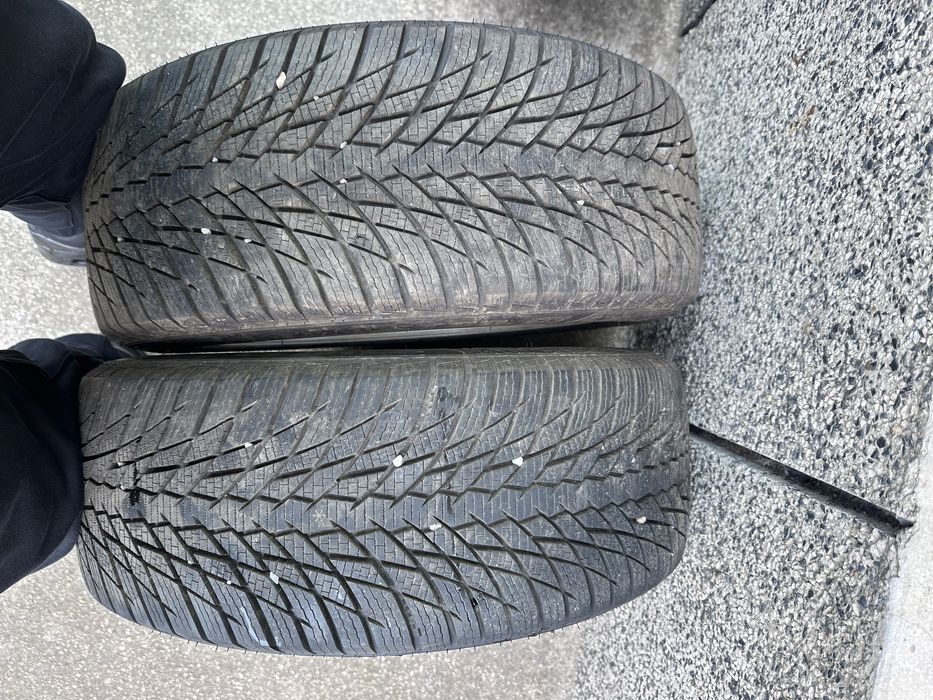 Джанти с чисто нови зимни гуми 205/55/16 за Mercedes/Мерцедес