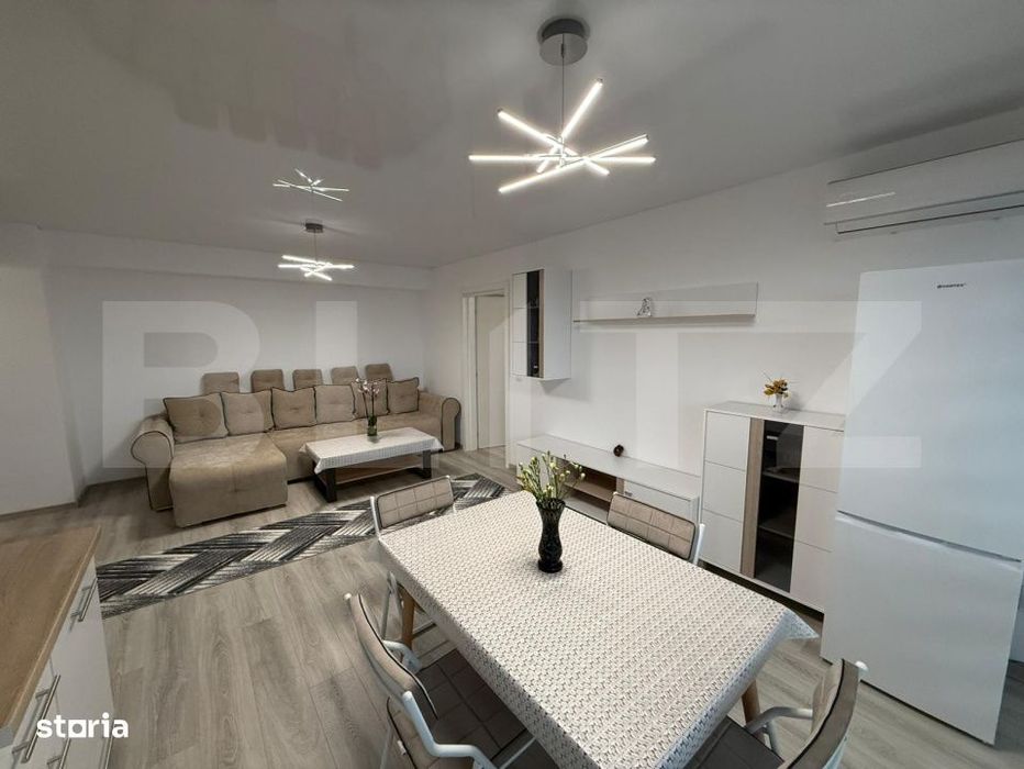 Apartament de 2 camere, 55 mp, loc de parcare subteran, Copou Garden