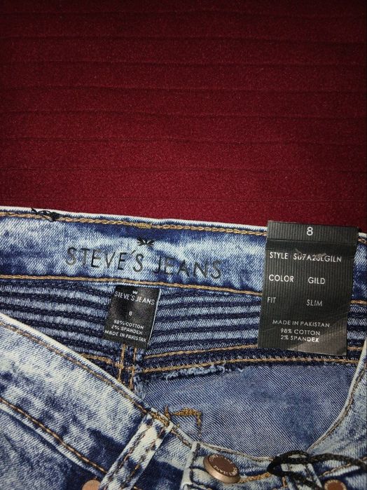 Из США, стильные и удобные джинсы от бренда STEVE'S JEANS