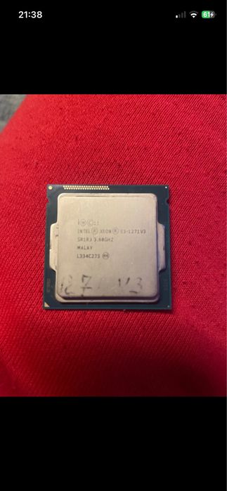 Intel R xeon e3-1271 v3 sr1r3 3.6ghz