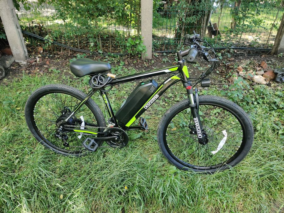 Vand bicicleta electrica noua 48 Volti motor 500W roti 26