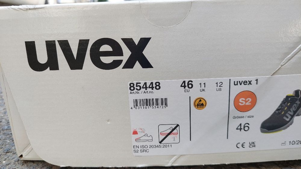 Работни обувки UVEX