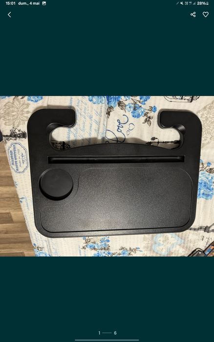 Suporturi de bord pt telefon, suport auto pt volan si port chei negru