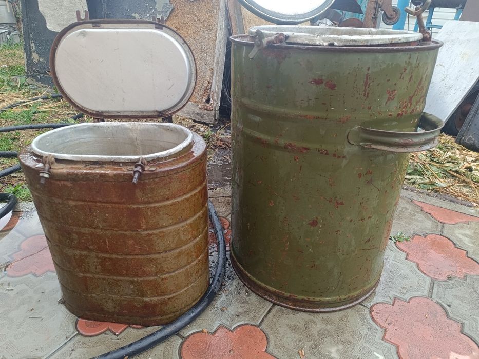 Термос комбайнёра, полевой, военный