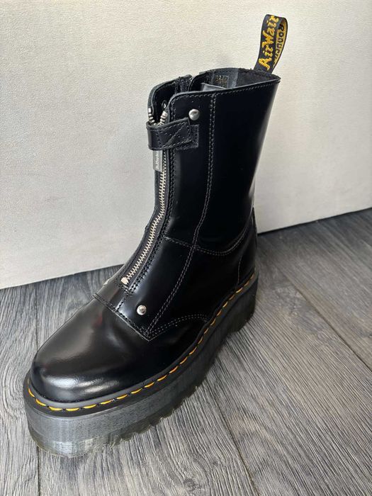 Кожени боти/Кубинки Dr. Martens Jetta Hi Max