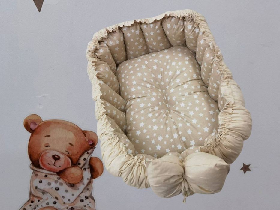 Бебешко гнездо с панделка / възглавница / гимнастика