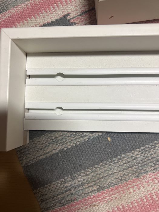 șine pentru perdele/ draperii cu masca duble 160 cm