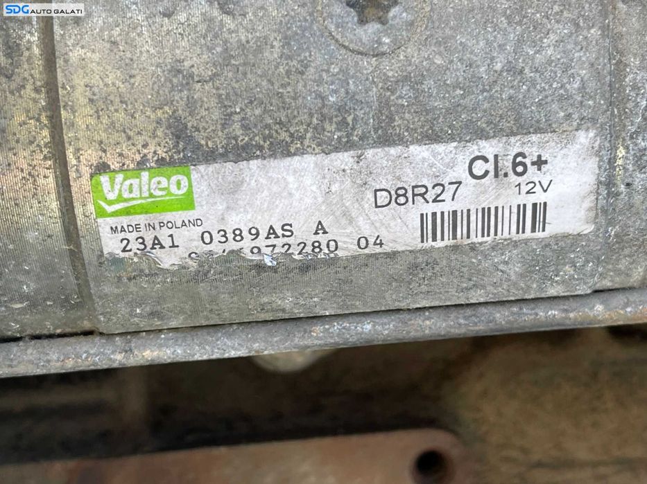 Electromotor cu 11 Dinti Peugeot 407 2.2 HDI 2004 - 2010 Cod 9646972280 [C6161]