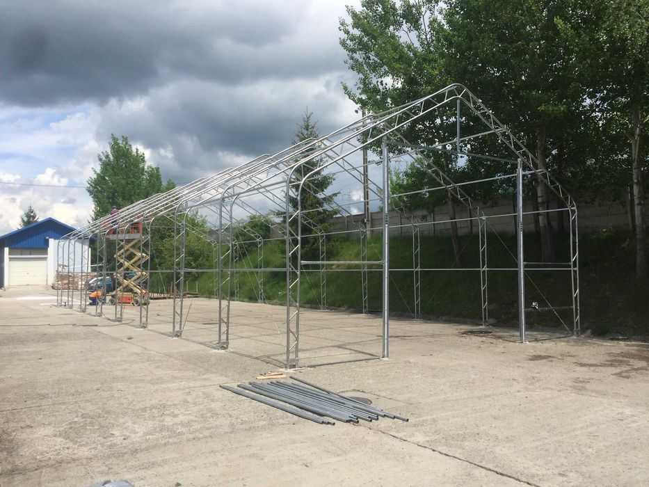 Cort industrial tip casa - 9,15 x 24,4 x 6,1 m Preț bombă!
