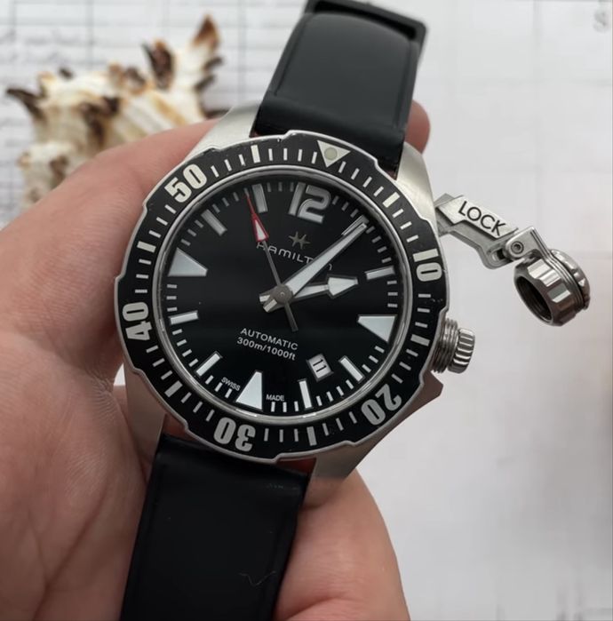 Hamilton khaki Navy frogman