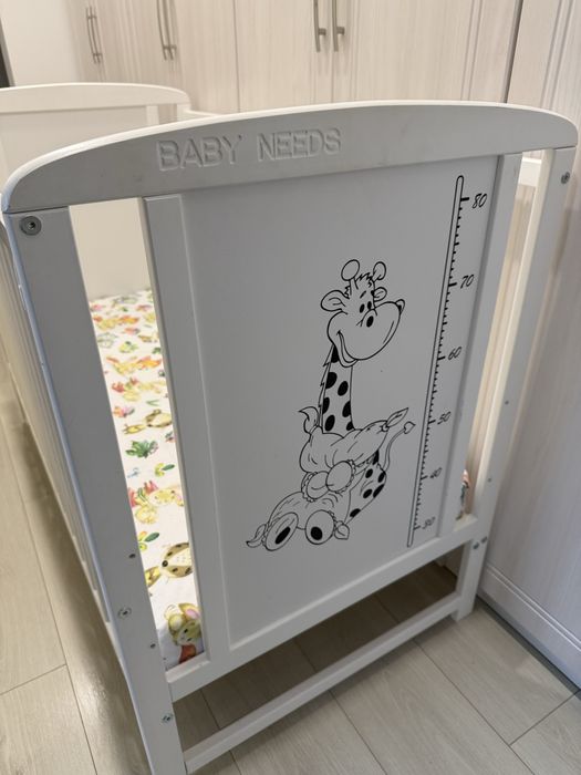 Patut din lemn copii 120x60