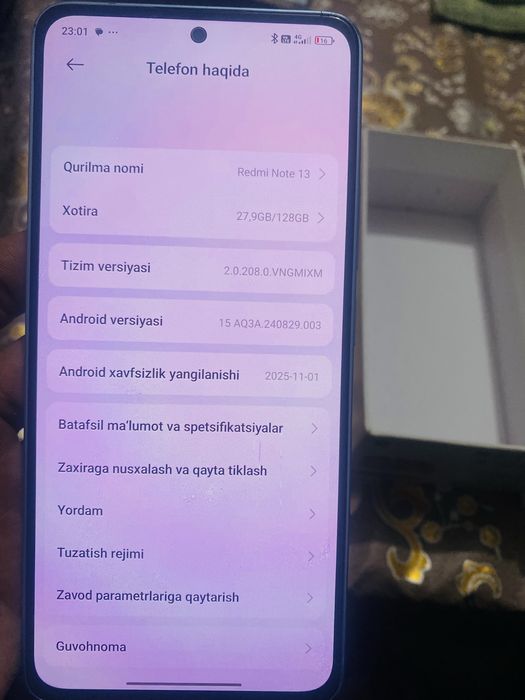 Redmi Note 13  128/8gb