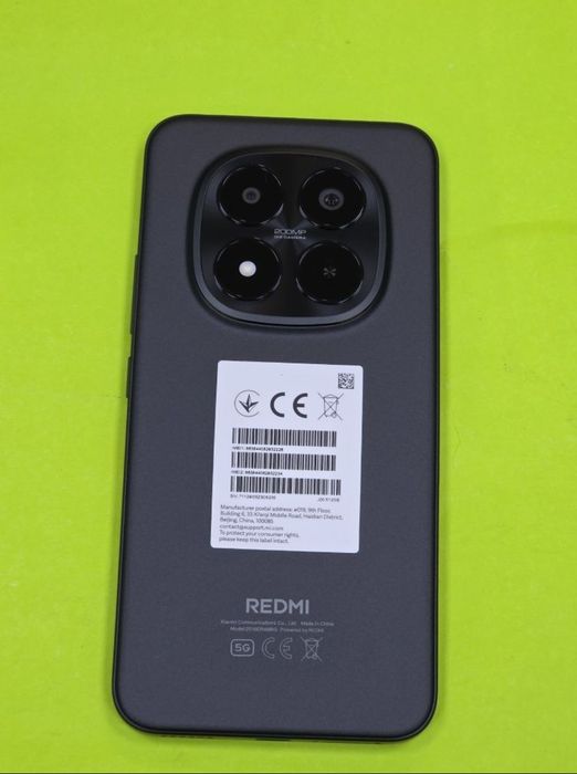 ***КАТО НОВ 512GB Xiaomi Redmi Note 15 Pro Plus 5G Yettel Гаранция 2029 Black