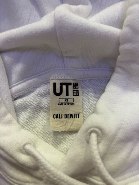 Бяло худи Cali Dewitt and Uniqlo