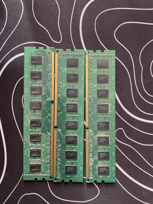 Оперативная память Ddr3 4gbx3