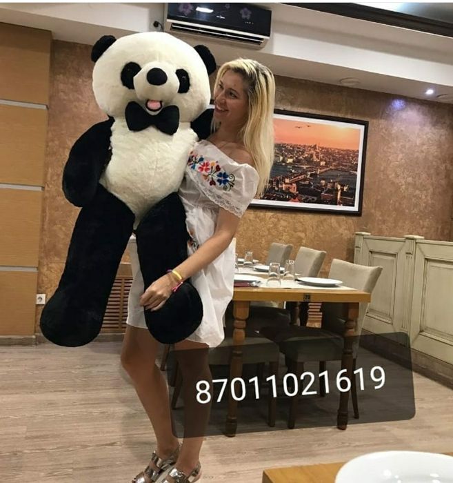 Плюшевые мишки Панды