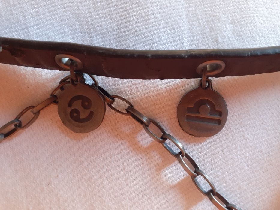 Кожен  колан.ретро модел..Манистен  колан