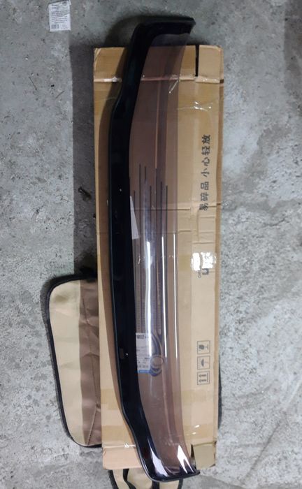 Прадо 95 дефлектор капота мухобойка