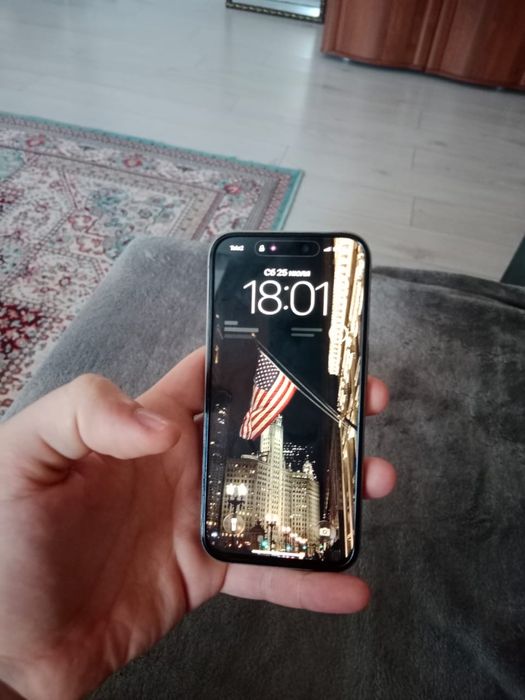 Айфон 15 про Natural titan 100% АКБ