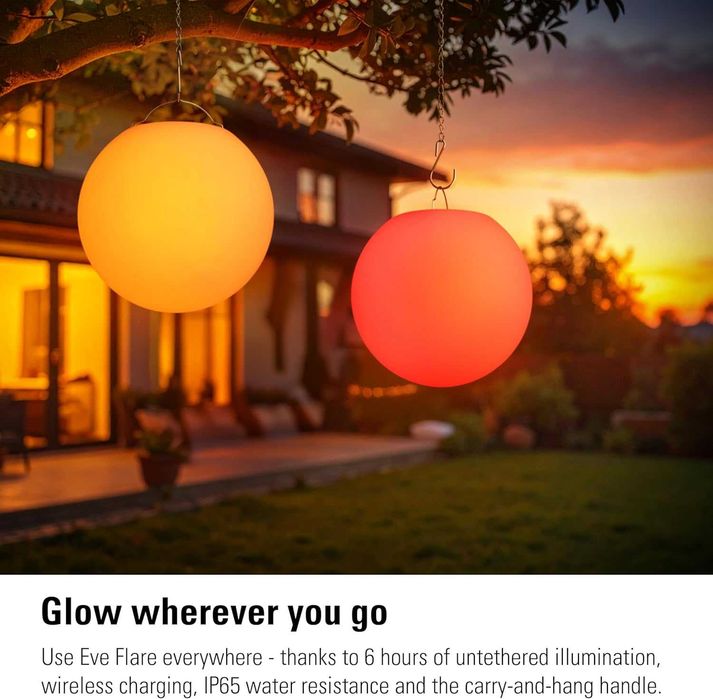 Смарт LED лампа Eve Flare HomeKit Thread IP65