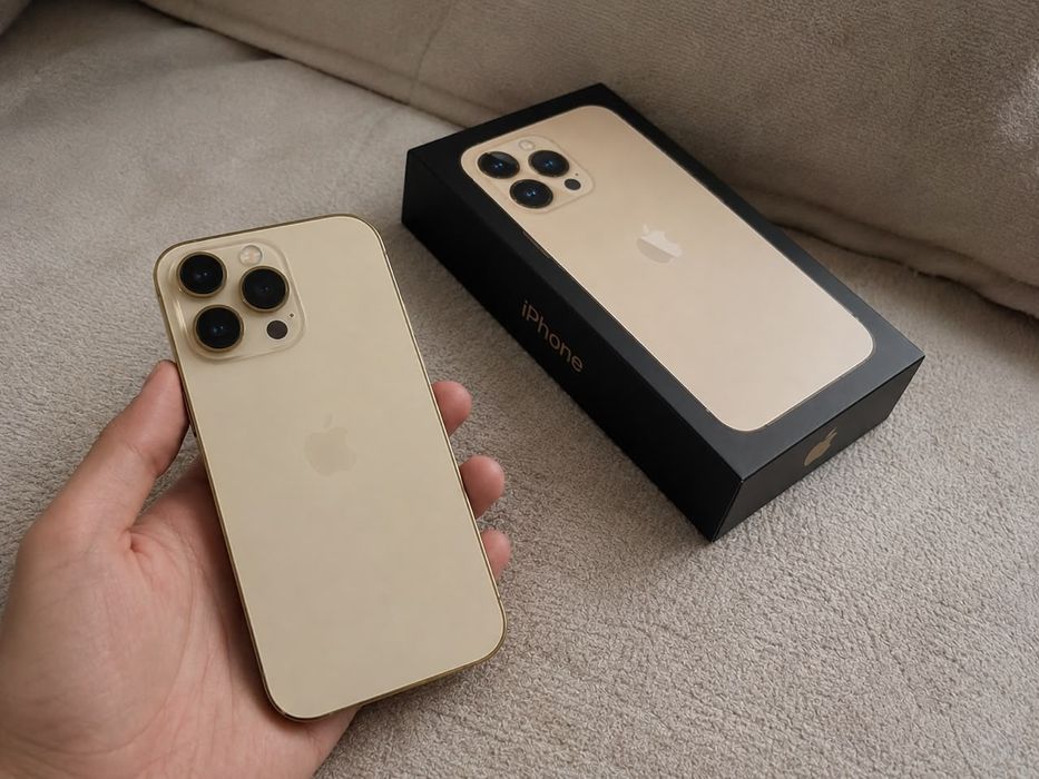 Продам iPhone 13 Pro Gold 128 ГБ.

• Память: 128 ГБ
• Аккумулятор: 76%
