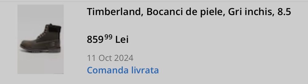 Bocanci Timberland 42/43