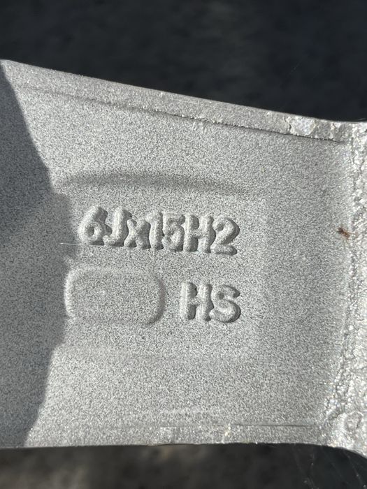 Jante aliaj R15 Vw/Audi/Seat/Skoda cu anvelope de iarna 195 65 R15