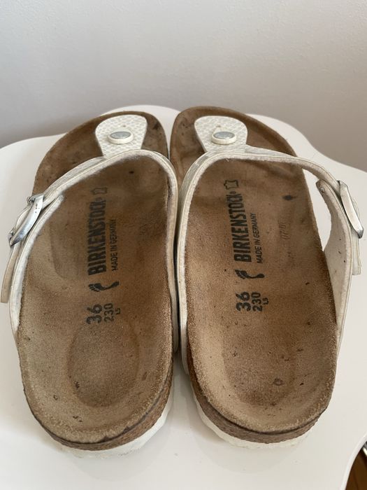 Birkenstock Gizeh alb aquatic lac 36