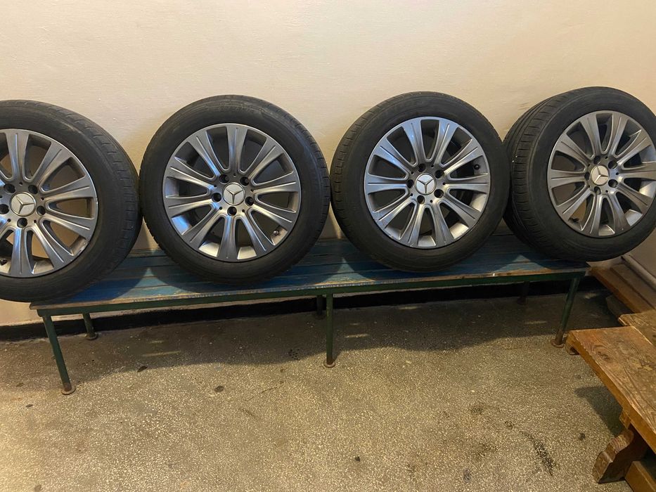 jante Mercedes echipate cu anelope Dunlop 205-55-R16