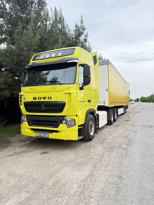 HOWO T7 + KRONE Прицеп Сотилади 
 Йили: 2020