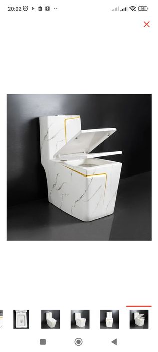 Унитаз ЛЮКС новый в упаковке