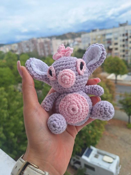 Розово мече стич