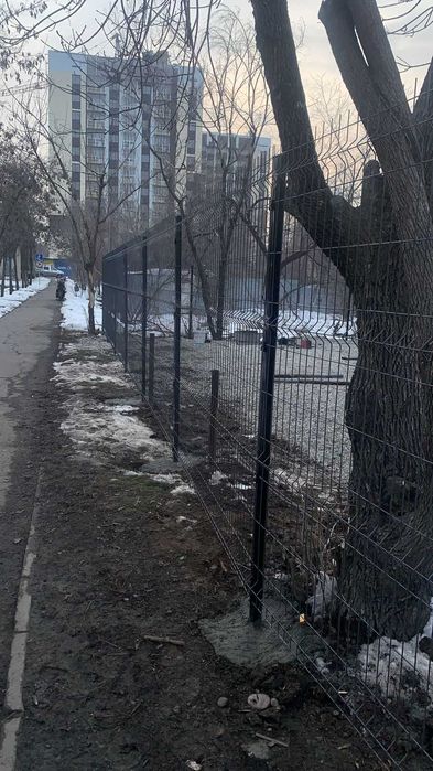Модульное ограждение 3Д сетка. Евро ограждение!