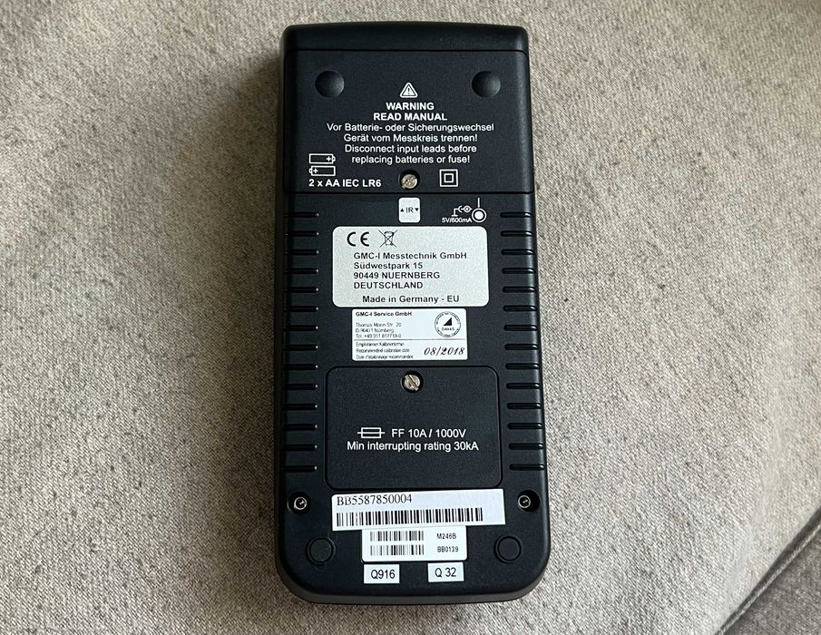 Multimetru Gossen Metrawatt METRAHIT ISO MB246B profesional Germania