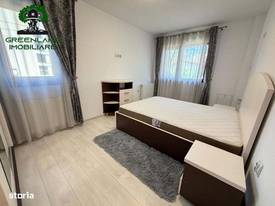 Apartament 3 camere, 2 bai, mobilat, BLOC NOU, Centru - Palas