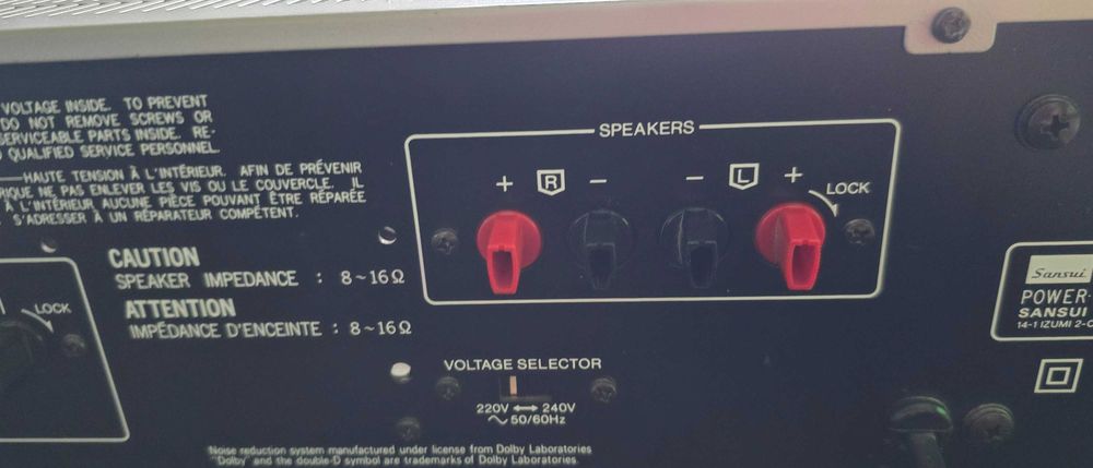 Продавам стерео касет ресивър SANSUI CR-M7